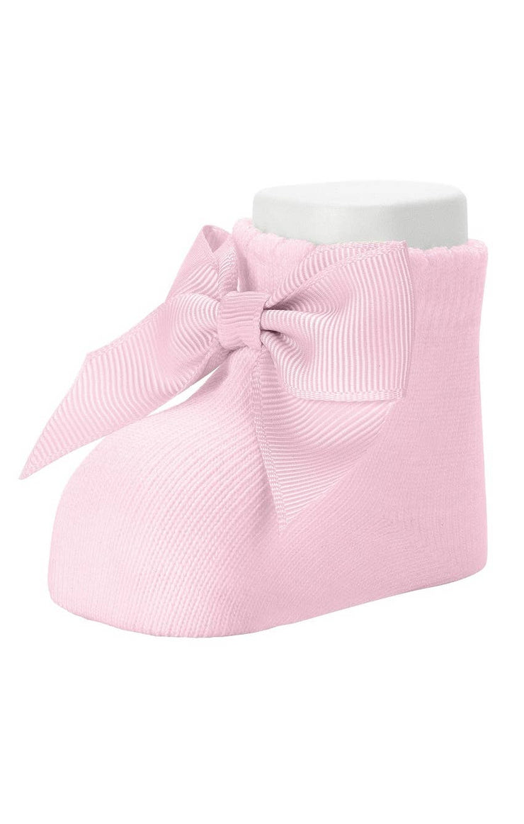 Newborn Organic Cotton Bow Socks