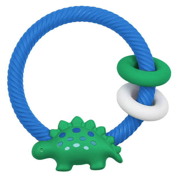 NEW Dino Ritzy Rattle™ Silicone Teether