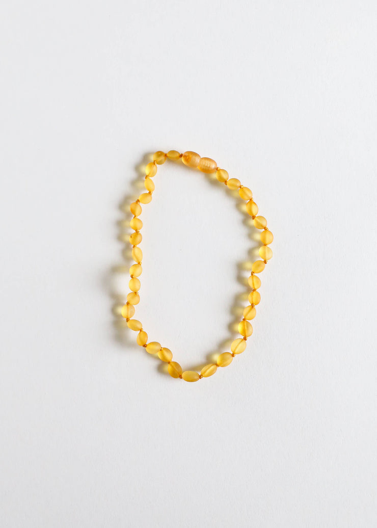 Raw Honey : Classic Amber Necklace