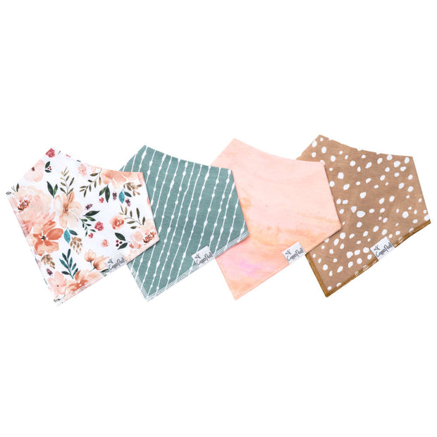 Copper Pearl Baby Bandana Bibs | Autumn