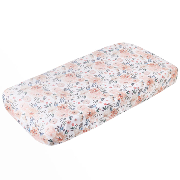 Copper Pearl Premium Knit Diaper Changing Pad Cover | Autumn