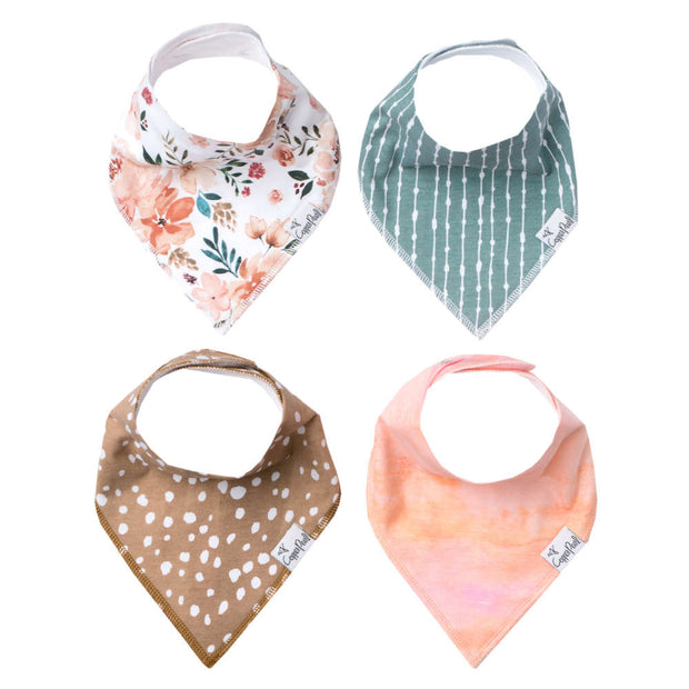 Copper Pearl Baby Bandana Bibs | Autumn