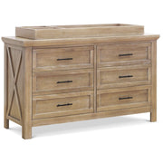 Franklin & Ben Emory Farmhouse 6-Drawer Dresser