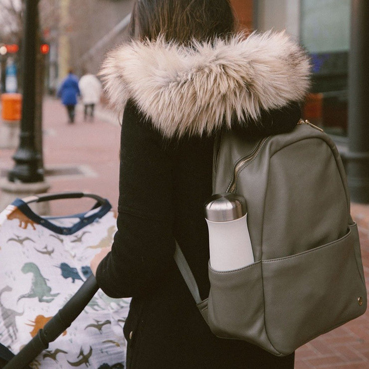 Little Unicorn Skyline Backpack | Grey Umber