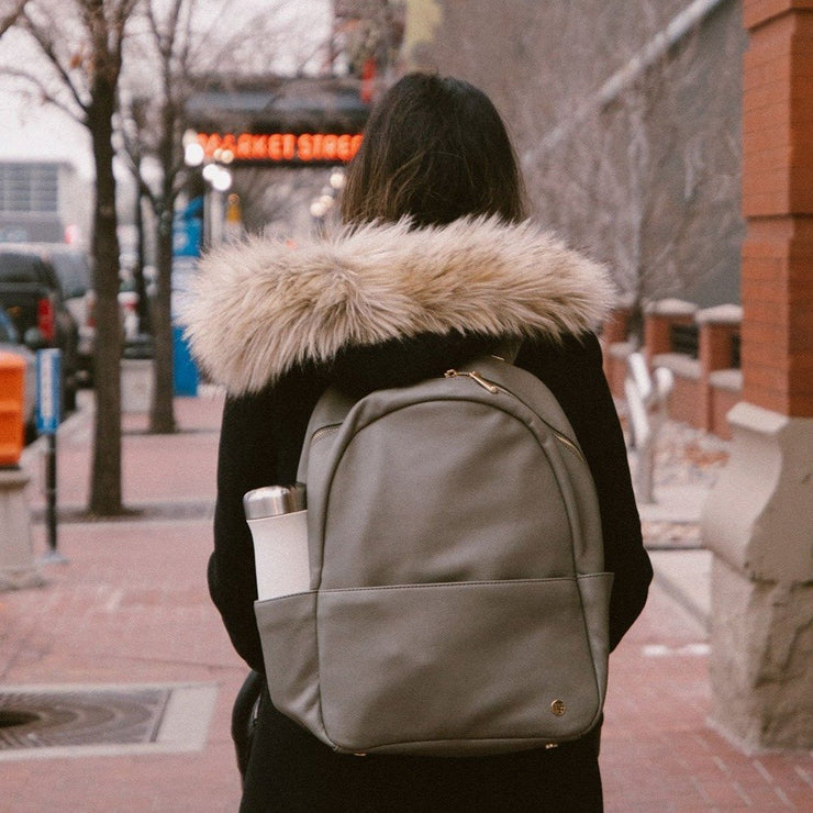 Little Unicorn Skyline Backpack | Grey Umber