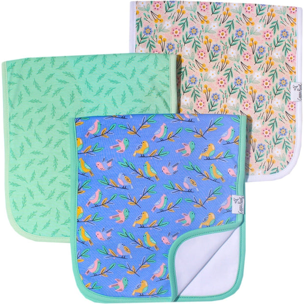 Copper Pearl Premium Burp Cloths | Birdie
