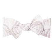 Copper Pearl Knit Headband Bow | Bliss