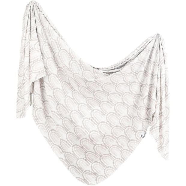 Copper Pearl Knit Swaddle Blanket | Bliss
