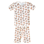 Copper Pearl 2-Piece Short Sleeve Pajama Set | Blitz