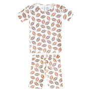 Copper Pearl 2-Piece Short Sleeve Pajama Set | Blitz