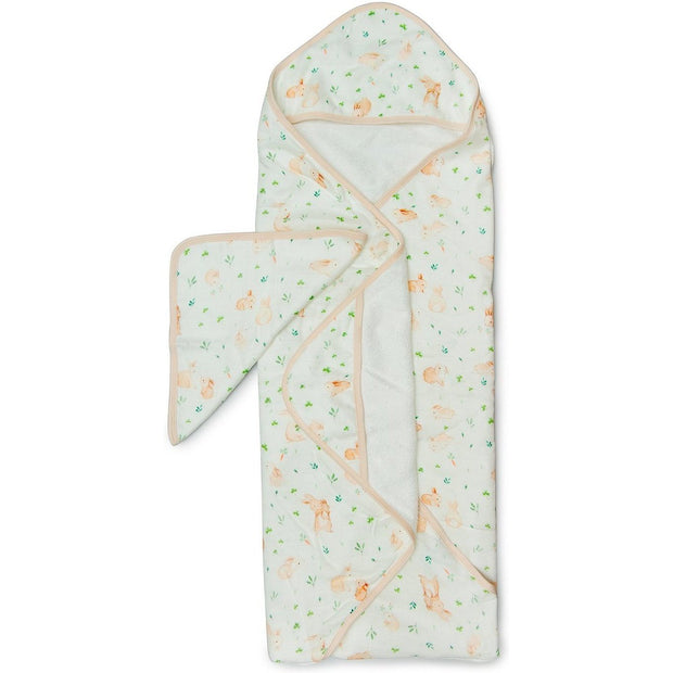 Loulou Lollipop Hooded Towel Set | Bunny Meadow