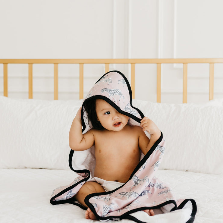 Copper Pearl Premium Knit Hooded Towel | Zella