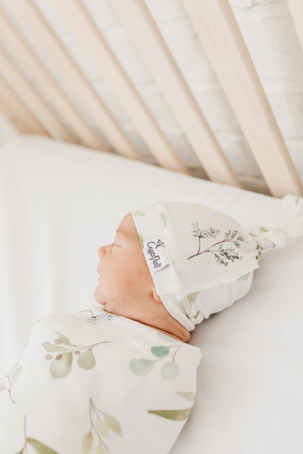 Copper Pearl Top Knot Hat | Haven