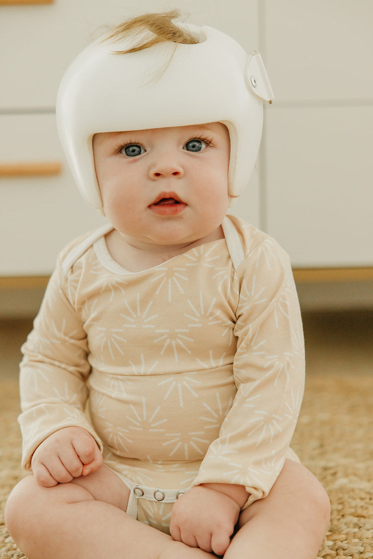 Copper Pearl Long Sleeve Bodysuit | Sol