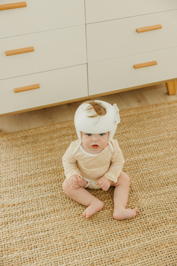 Copper Pearl Long Sleeve Bodysuit | Sol