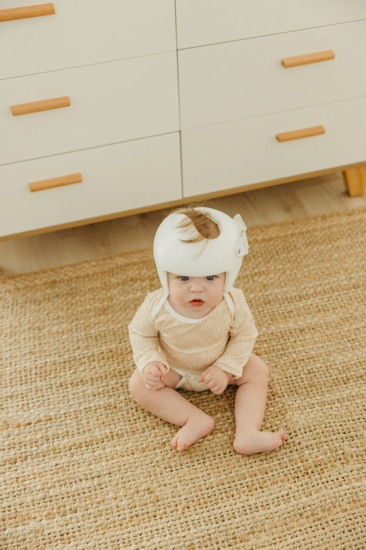 Copper Pearl Long Sleeve Bodysuit | Sol