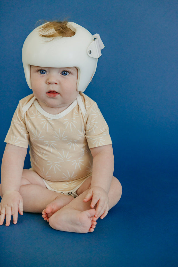 Copper Pearl Short Sleeve Bodysuit | Sol