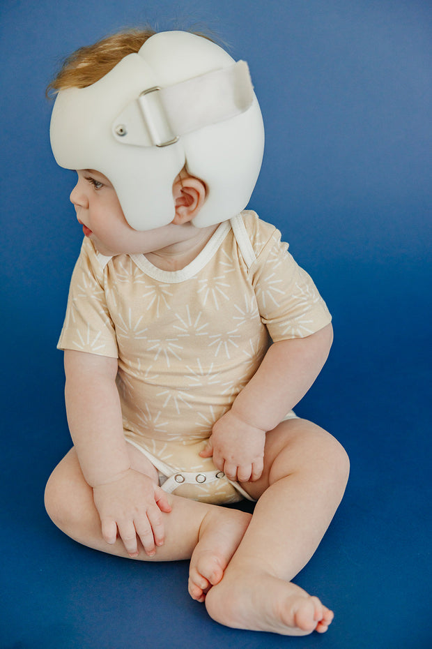 Copper Pearl Short Sleeve Bodysuit | Sol