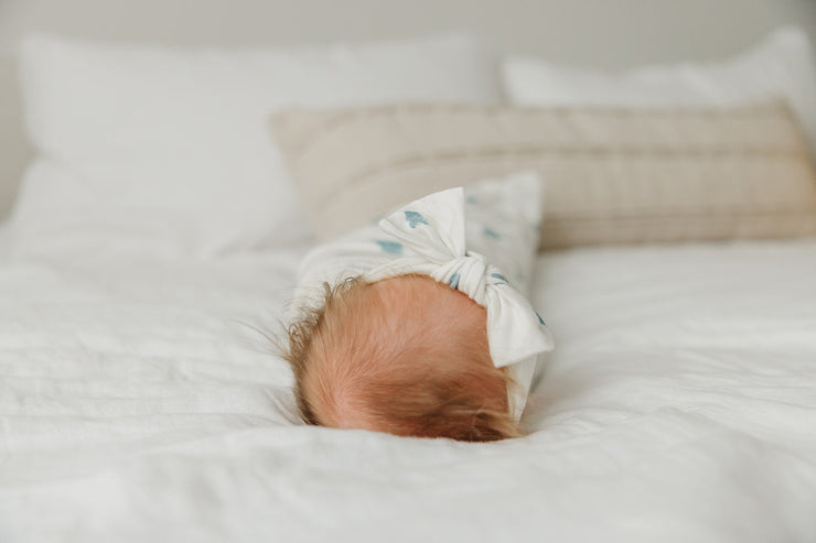 Copper Pearl Knit Headband Bow | Dream