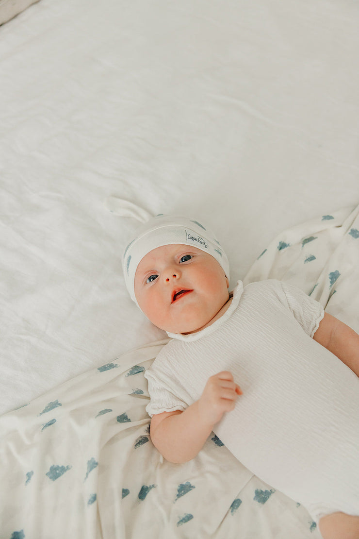 Copper Pearl Top Knot Hat | Dream
