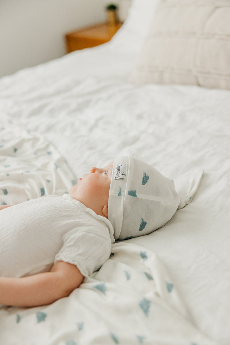 Copper Pearl Top Knot Hat | Dream