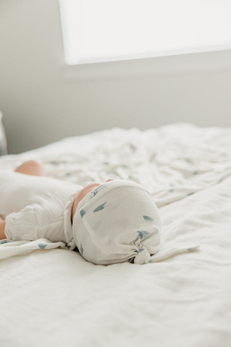 Copper Pearl Top Knot Hat | Dream
