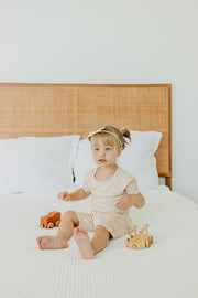 Copper Pearl 2-Piece Short Sleeve Pajama Set | Sol