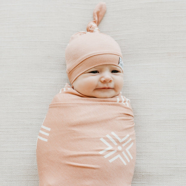 Copper Pearl Top Knot Hat | Mesa