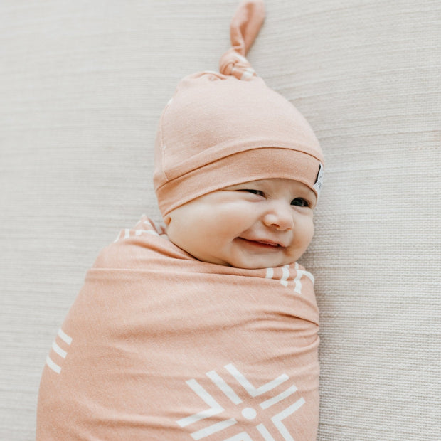 Copper Pearl Top Knot Hat | Mesa