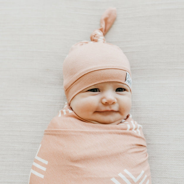 Copper Pearl Top Knot Hat | Mesa