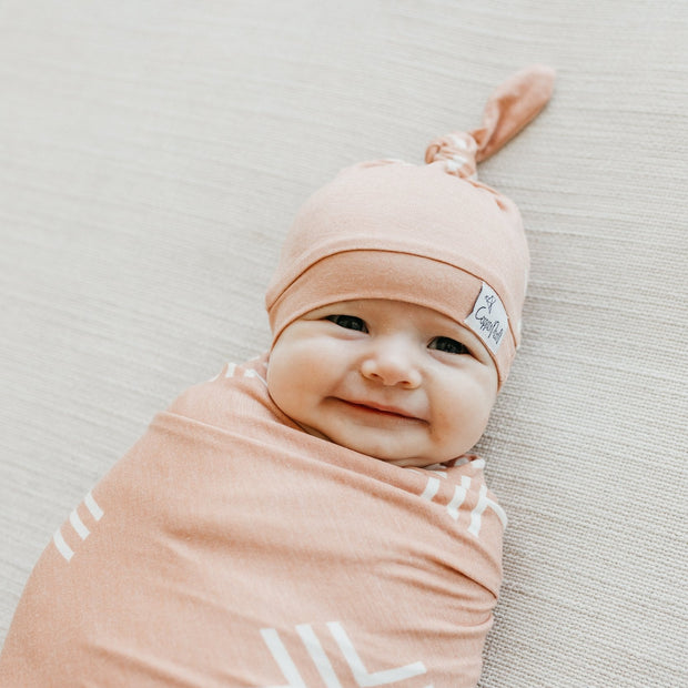 Copper Pearl Top Knot Hat | Mesa