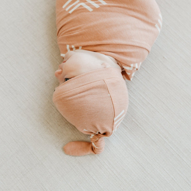 Copper Pearl Top Knot Hat | Mesa