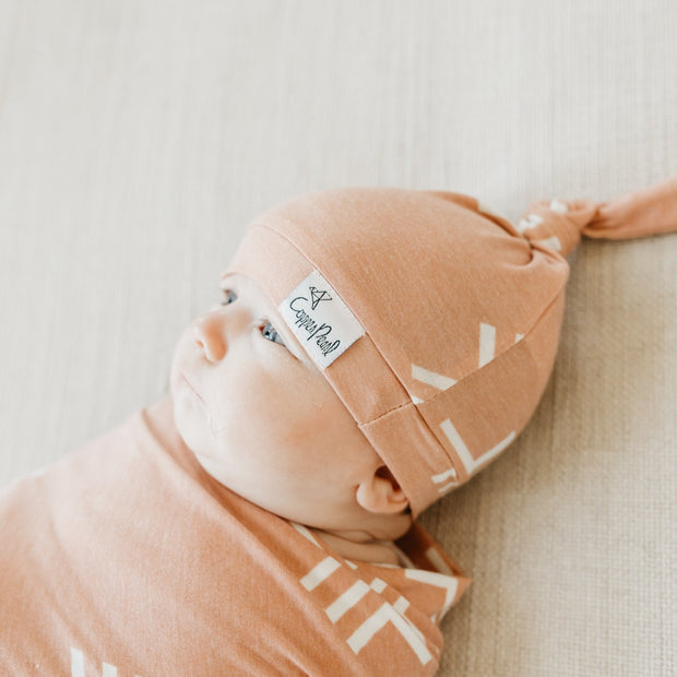 Copper Pearl Top Knot Hat | Mesa