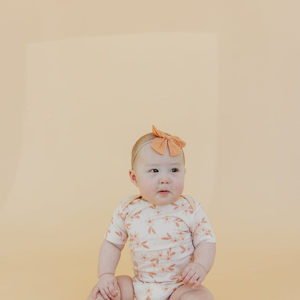 Copper Pearl Short Sleeve Bodysuit | Rue