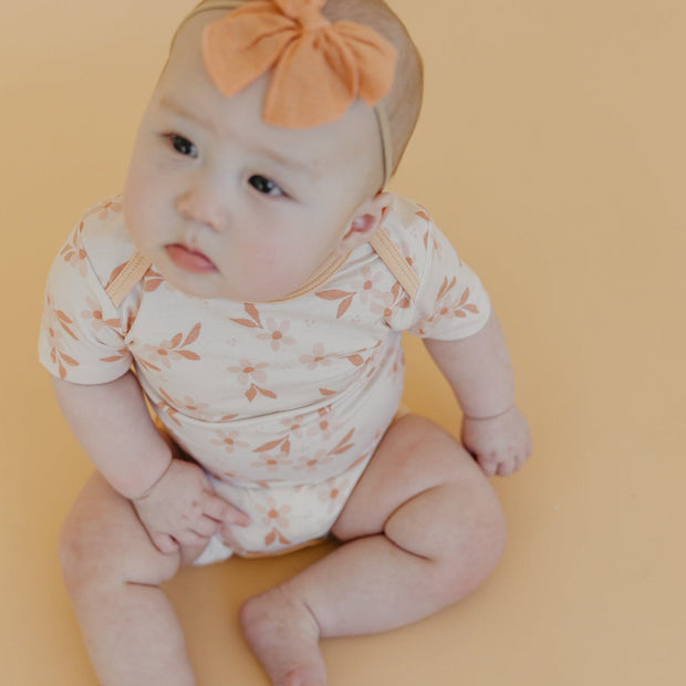 Copper Pearl Short Sleeve Bodysuit | Rue