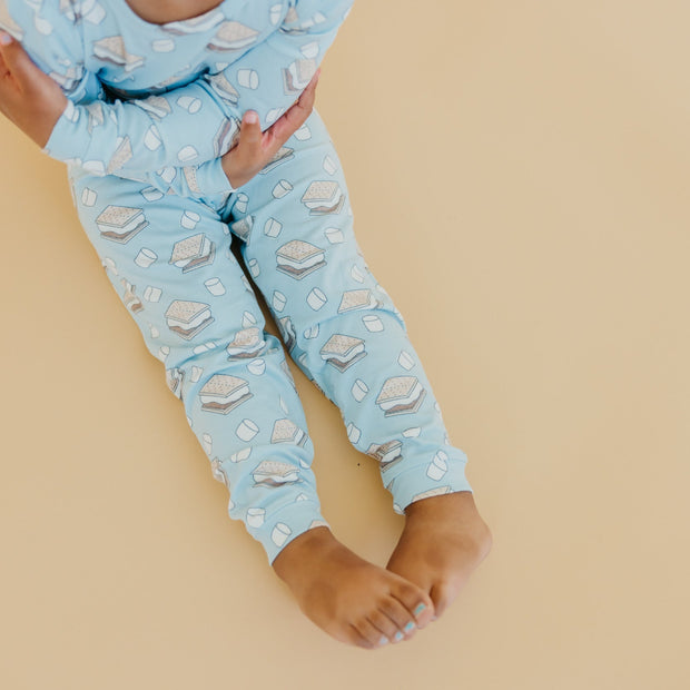 Copper Pearl 2-Piece Long Sleeve Pajama Set | S'mores