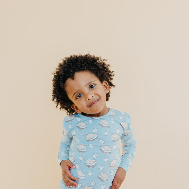 Copper Pearl 2-Piece Long Sleeve Pajama Set | S'mores