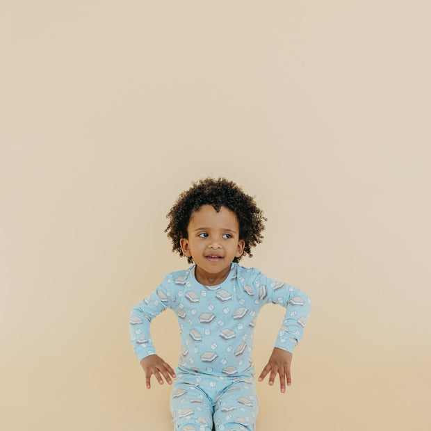 Copper Pearl 2-Piece Long Sleeve Pajama Set | S'mores