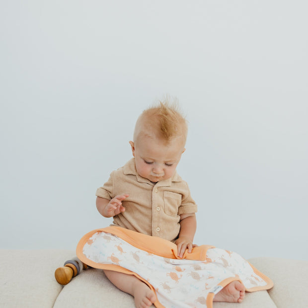 Copper Pearl Three-Layer Security Blanket Set | Tide