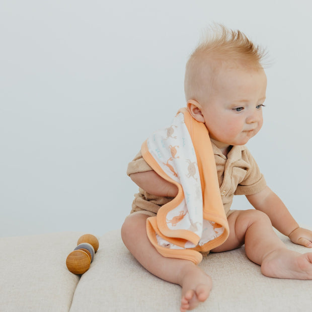 Copper Pearl Three-Layer Security Blanket Set | Tide