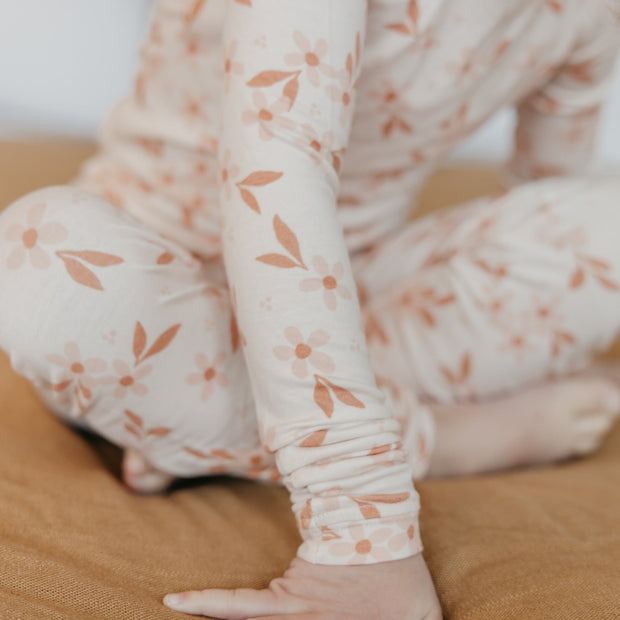 Copper Pearl 2-Piece Long Sleeve Pajama Set | Rue