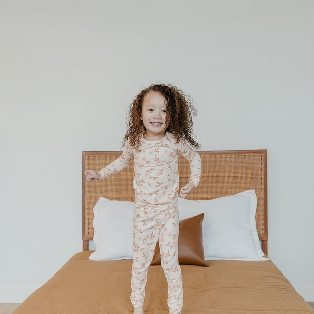 Copper Pearl 2-Piece Long Sleeve Pajama Set | Rue