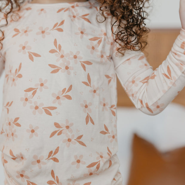 Copper Pearl 2-Piece Long Sleeve Pajama Set | Rue