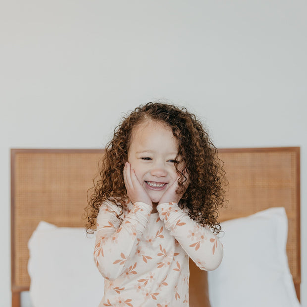 Copper Pearl 2-Piece Long Sleeve Pajama Set | Rue