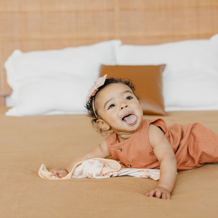 Copper Pearl Three-Layer Security Blanket Set | Rue