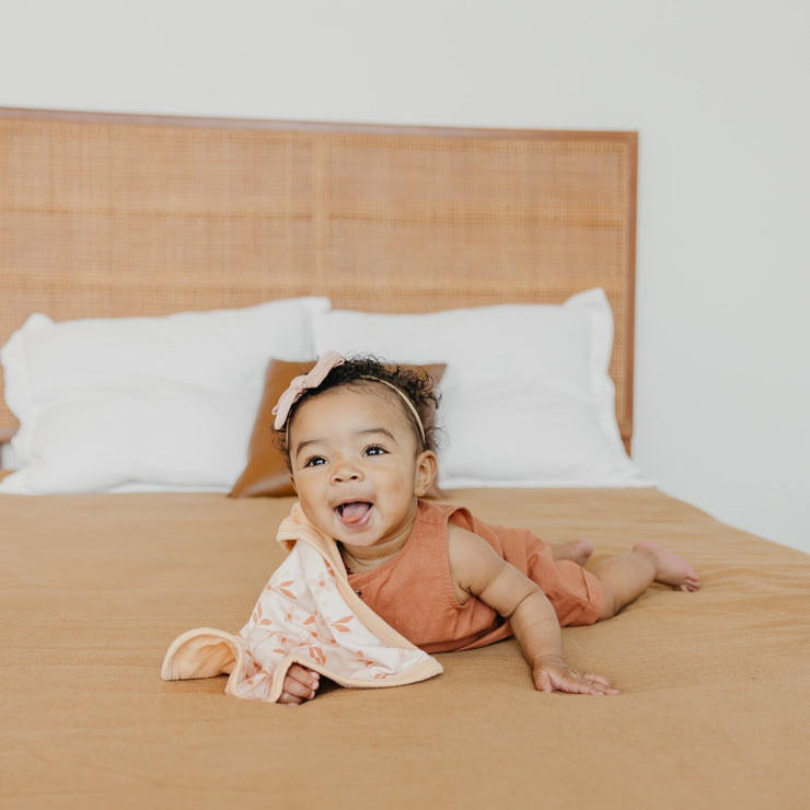 Copper Pearl Three-Layer Security Blanket Set | Rue