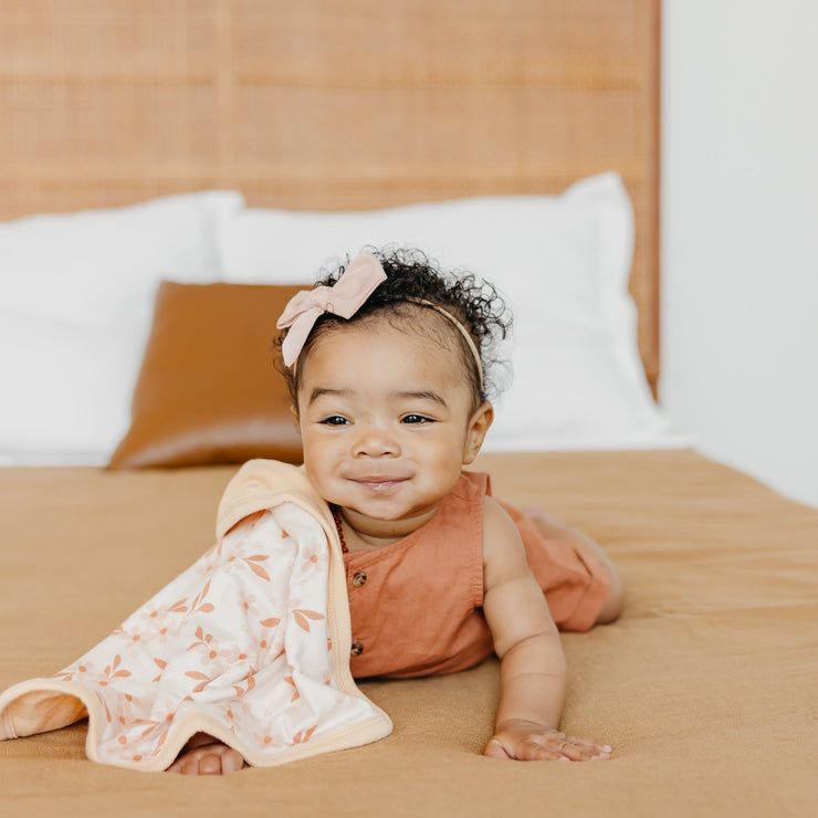 Copper Pearl Three-Layer Security Blanket Set | Rue