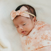 Copper Pearl Classic Nylon Bow | Penny