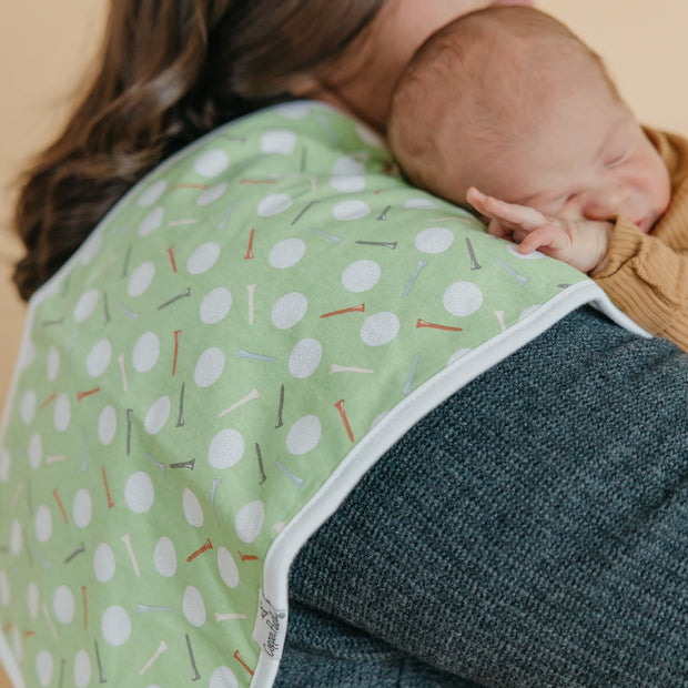 Copper Pearl Premium Burp Cloths | Bogey