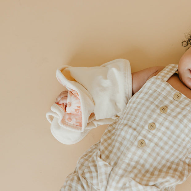 Copper Pearl Three-Layer Security Blanket Set | Penny